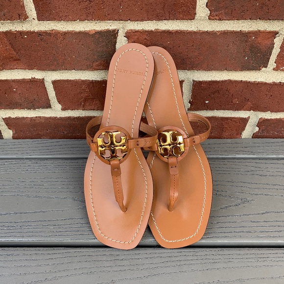 Tory Burch Shoes - New Tory Burch Leather Mini Miller Thong Sandal